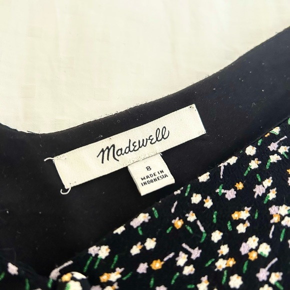 Madewell Button-Down Cami Top in Playground Posies - Picture 6 of 13